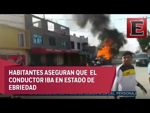 Intentan linchar a chofer que atropelló a menor