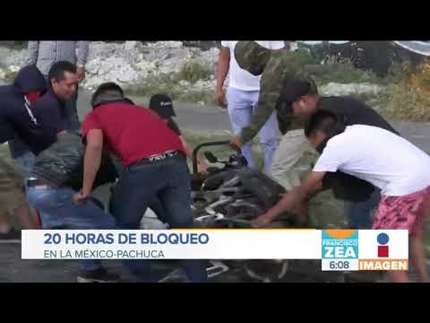 Así fue el bloqueo en la México-Pachuca | Noticias con Francisco Zea