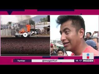 Habitantes de San Juanico negocian para reabrir la México-Pachuca | Noticias con Yuriria Sierra