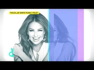 Exclusiva con Thalía: ¡le contó a Mónica Noguera que se siente plena y feliz!   | De Primera Mano