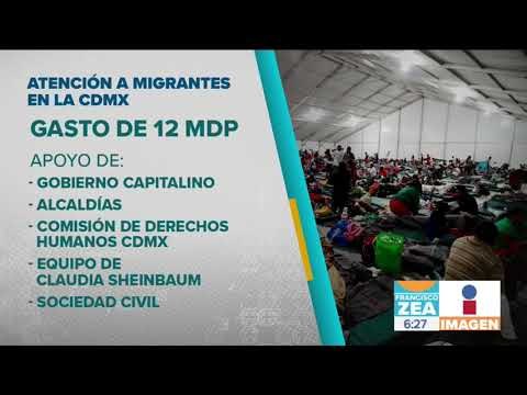 Invierte la CDMX más de 12 mdp en la Caravana Migrante | Noticias con Francisco Zea