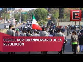La 20 de Noviembre se llena de color por desfile cívico