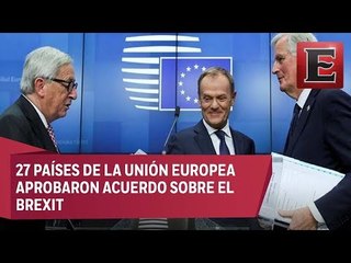 Aprueba Unión Europea la salida de Reino Unido