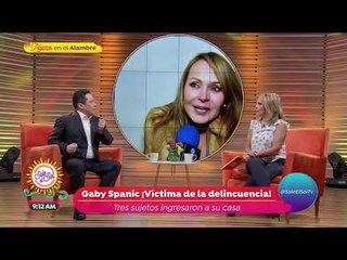 ¿Gaby Spanic fue víctima de la delincuencia? Ella lo niega| Sale el Sol