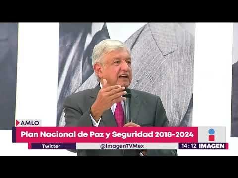 AMLO presentará Plan Nacional de Paz y Seguridad 2018 | Noticias con Yuriria Sierra