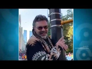 Mijares estuvo en el Maratón de Nueva York pero sin correr | Qué Importa