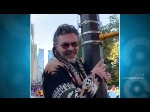 Mijares estuvo en el Maratón de Nueva York pero sin correr | Qué Importa