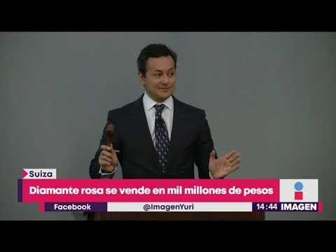 Venden diamante rosa en casi ¡50 millones de dólares! | Noticias con Yuriria Sierra