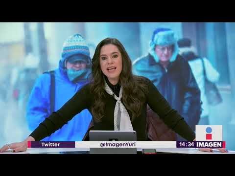 México amaneció congelado por frente frío 10 | Noticias con Yuriria Sierra