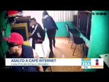 Asaltan un café internet en Cuautitlán Izcalli ¡en menos de un minuto! | Noticias con Paco Zea