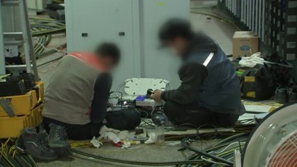 KT "통신장애 임시 복구 오늘 완료"...합동 정밀감식 / YTN