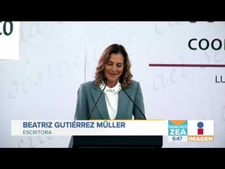Beatriz Gutiérrez estará al frente de la iniciativa de Memoria Histórica y Cultural de México