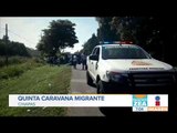 Quinta caravana migrante cruza la frontera con México de manera ilegal | Noticias con Francisco Zea