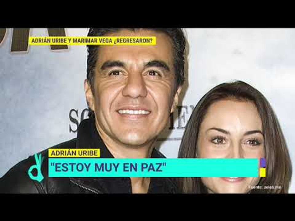 Adrián Uribe reveló si se dará una nueva oportunidad con Marimar Vega | De Primera Mano