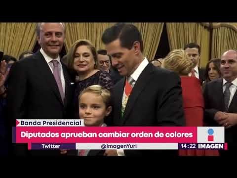 Diputados aprueban cambiar orden a los colores de la Banda Presidencial | Noticias con Yuriria