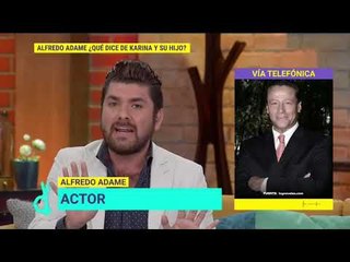 Alfredo Adame aclara polémica con el cambio de sexo del hijo de Karina | De Primera Mano