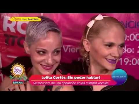 ¿Lolita Cortés podrá volver a cantar? | Sale el Sol