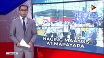 Pagtatapos ng bar exam, naging maayos at mapayapa