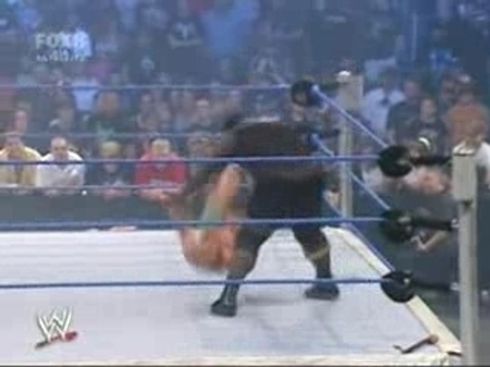 Wwe BATISTA vs KANE vs FINLAY vs MARK HENRY 2007-05-25 Smack