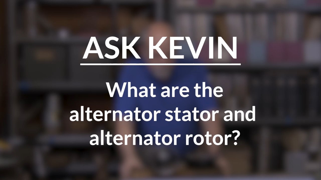 What Are The Alternator Stator And Rotor?