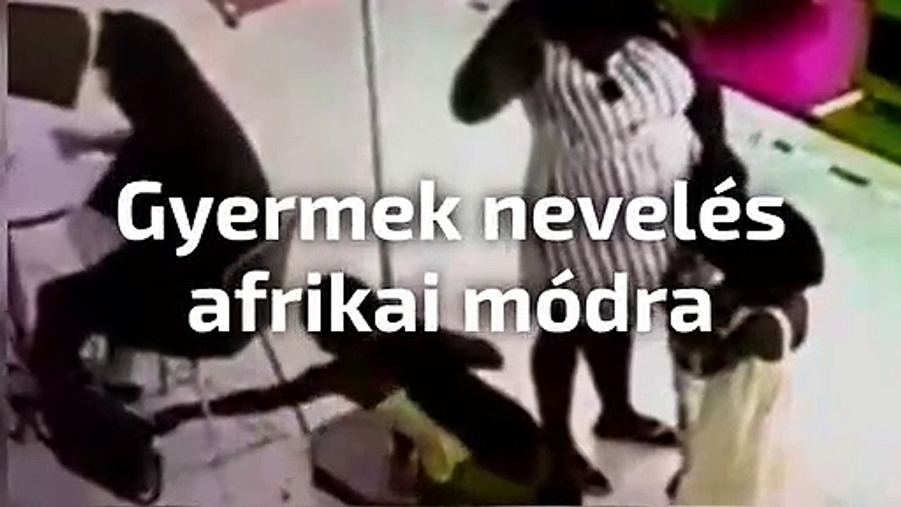 Így tanítja lopni a gyermekét az afrikai nő