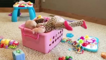 Funny Baby Making Trouble - Fun and Fails Baby Video