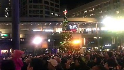 Westlake Center Christmas Tree and Macy's Star Lighting 2018