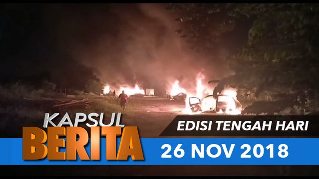 Rusuhan Kuil Sri Mariamman: 18 kenderaan terbakar