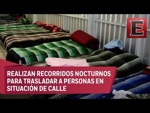Atienden en Chihuahua a personas en albergues por bajas temperaturas
