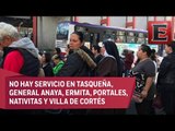 LO ÚLTIMO: Se reportan fallas en la linea 2 del Metro CDMX