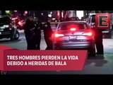 Reporte nocturno: Asesinan a balazos a tres hombres en distintos puntos de la CDMX