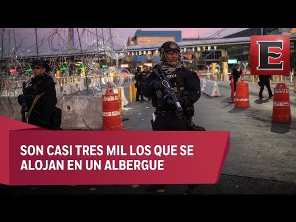 Migrantes centroamericanos en Tijuana a la espera de ingresar a EU