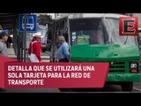 Sheinbaum plantea unificar transporte pública en la CDMX