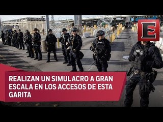 Tensión en Garita de San Ysidro por operativo de EU