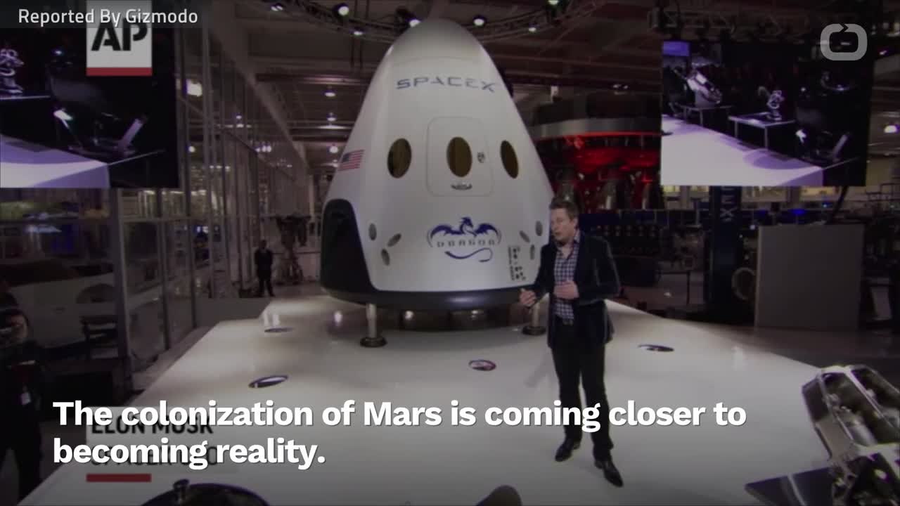 Musk Says SpaceX's Mars Colony Won't Be An 'Escape' For The Rich