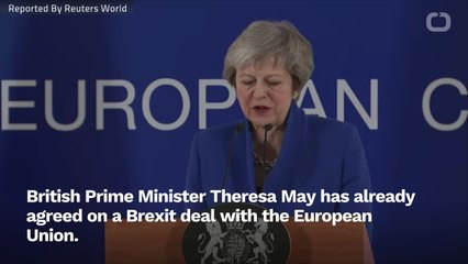 UK PM May Faces Opposition Leading Up To Final Vote