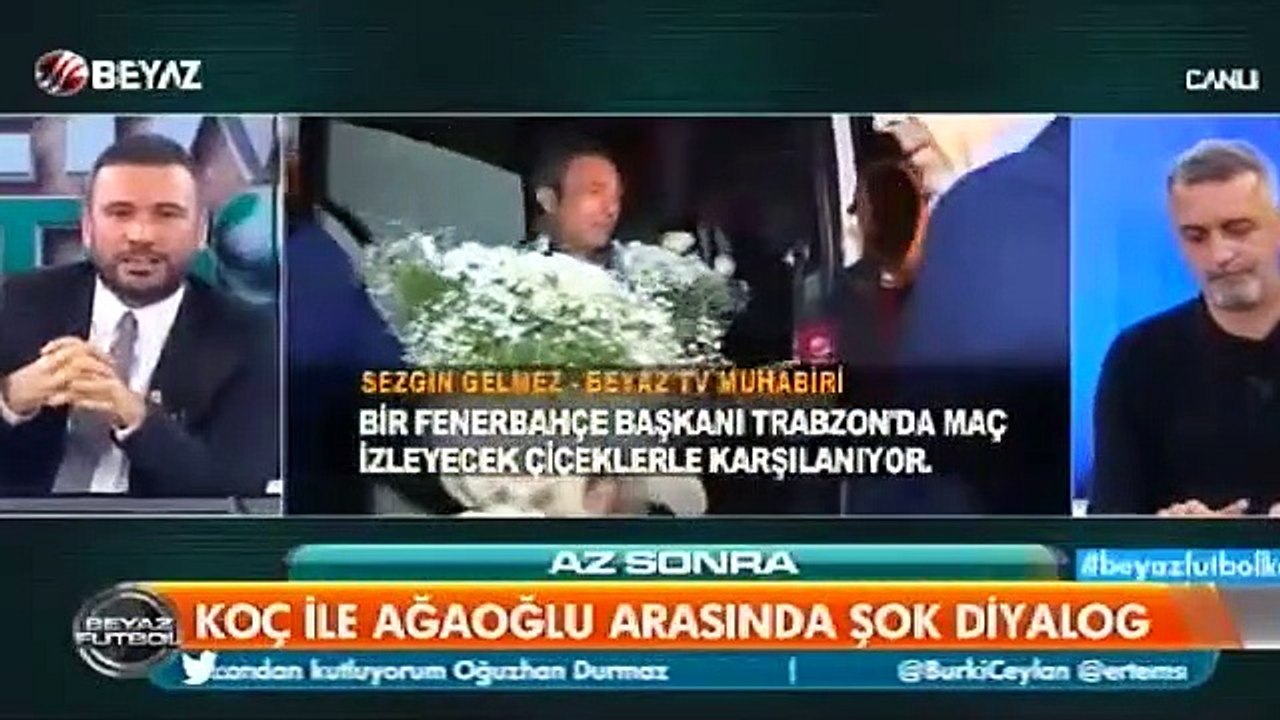 Ahmet Ağaoğlu'yla Ali Koç arasında bomba diyalog