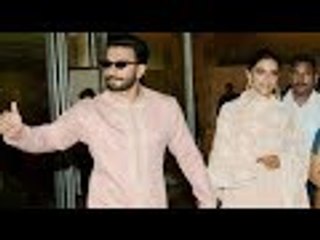 Ranveer And Deepika Are BACK In Mumbai For Their Wedding Reception