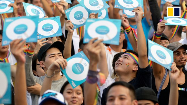 Taiwan says ‘no’ to same-sex marriage, Olympic name change