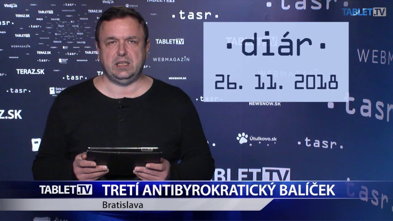 DIÁR: Minister hospodárstva predstaví tretí antibyrokratický balíček