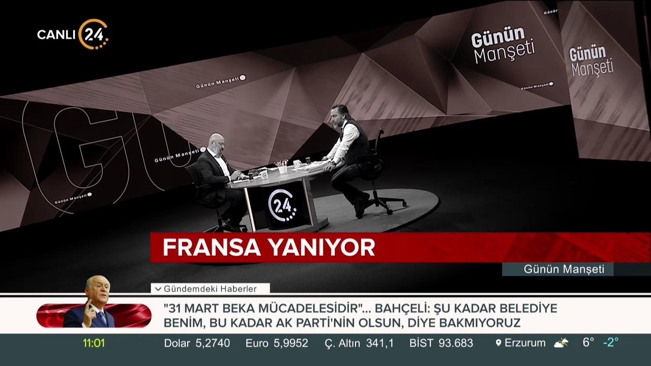 Fransa alev alev yanıyor!
