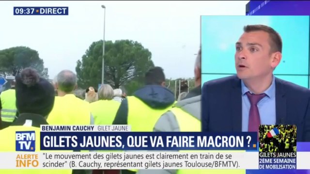 Allocution d'Emmanuel Macron: On attend des actes forts , lance Benjamin Cauchy