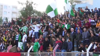 Amatör kümede oynanan maçta engelli genç öfkesine engel olamadı