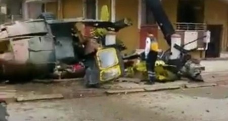 Son Dakika! İstanbul'da Askeri Helikopter Düştü: Yaralılar Var