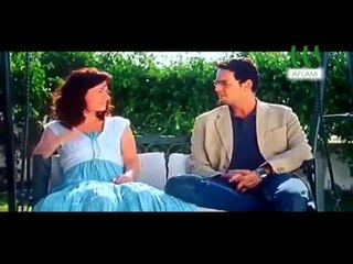 نور وخالد ابوالنجا علي المرجيحه شوفها