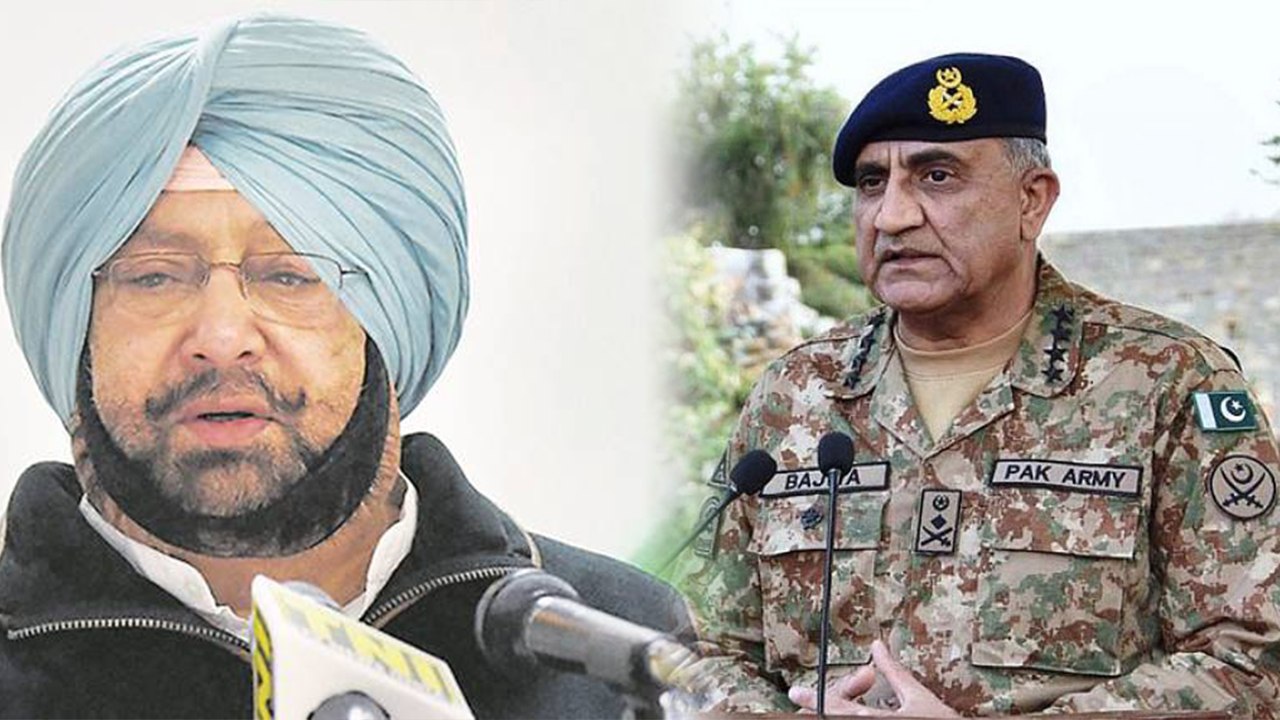 Punjab CM Captain Amrinder Singh की Pakistan Army Chief Bajwa को खुलेआम धमकी | वनइंडिया हिंदी