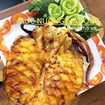 Món ngon mỗi ngày: Cách làm mực nướng mật ong thơm lừng | Nauankhongkho.vn