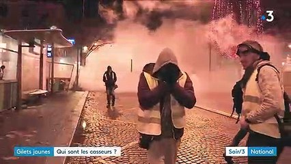 "Gilets jaunes" : le profil varié des casseurs