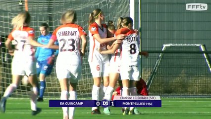 J11   EA Guingamp - Montpellier HSC (1-5)   D1 Féminine