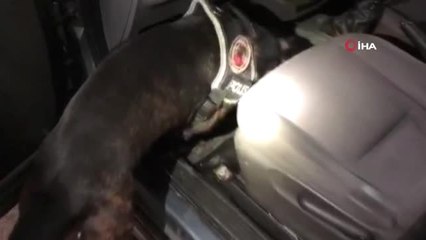 Aracın Tabanındaki 82 Kilo Eroini Alfa Buldu